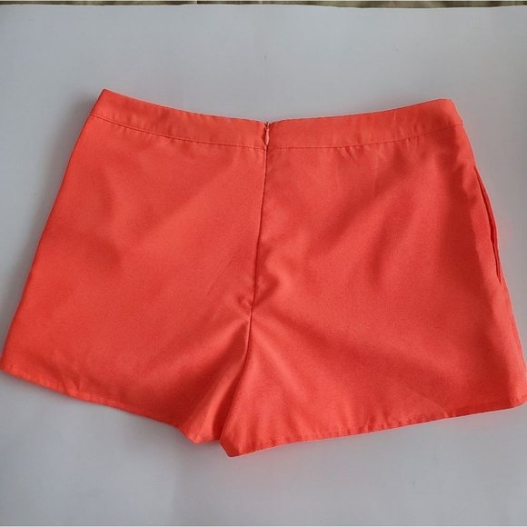 Missguided Women's Orange Layered Shorts, US 6 - Picture 2 of 7